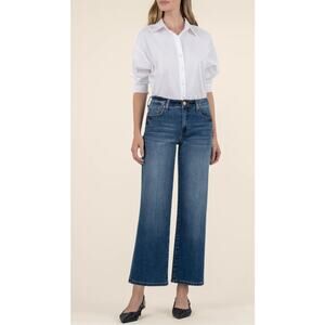Kut From The Kloth Women's 12 Healthy Charlotte High Rise Culotte Jeans K32-14